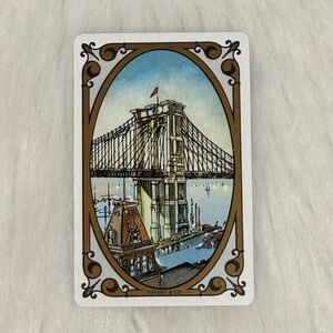 Tiffany & Co. Brooklyn Bridge Playing Card